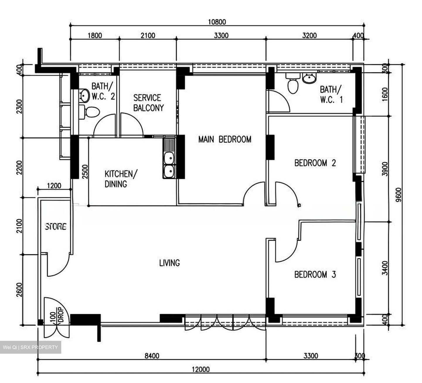 Blk 753 Pasir Ris Street 71 (Pasir Ris), HDB 4 Rooms #580759301